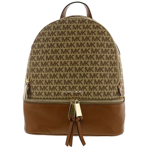 michael kors leather beige|Michael Kors leather backpack sale.